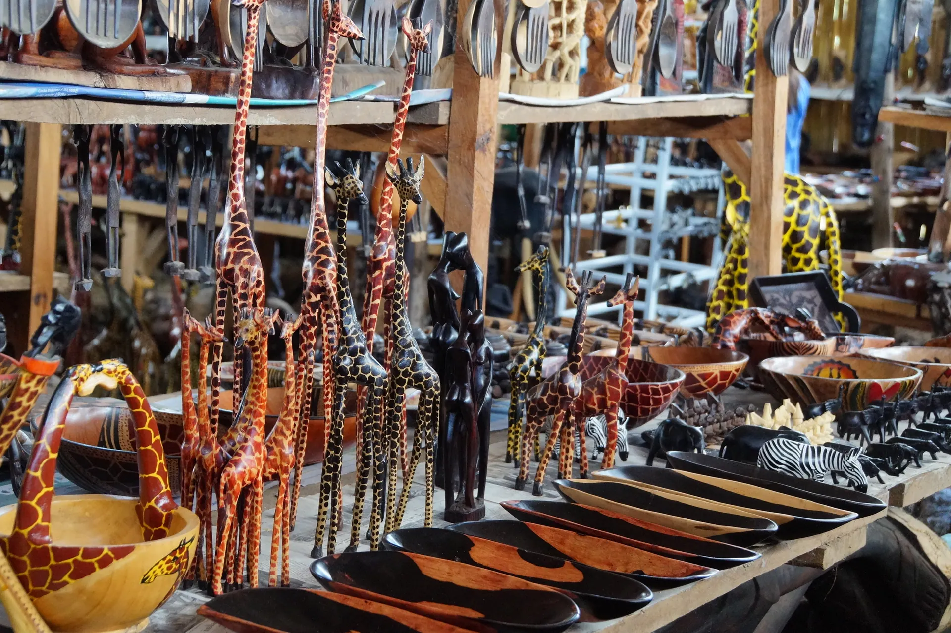 Lokale Souvenirmarkt