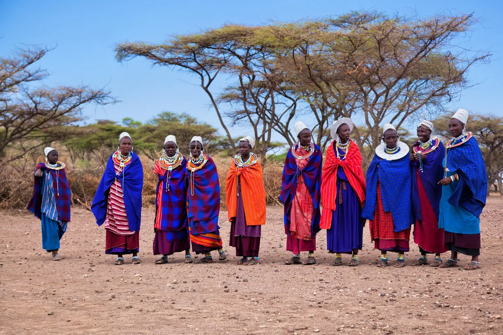 Maasai Dorpsbezoek